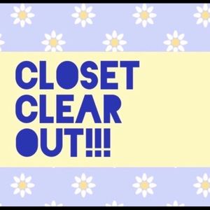 send me offers !! trying to clear out my closet